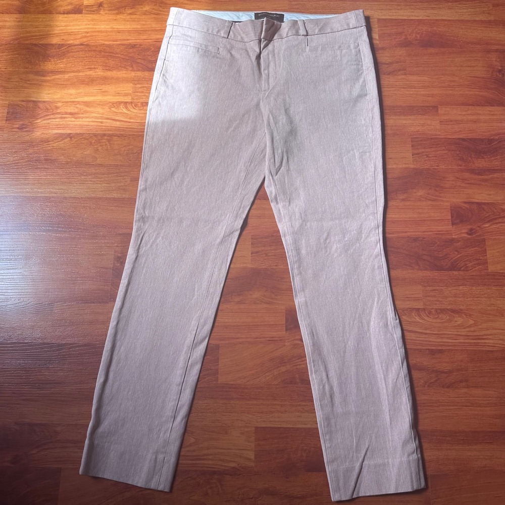 Banana Republic Dress Pants Women Straight Leg Quiet Luxury Career Minimalist